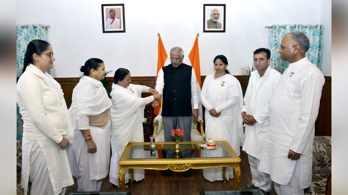 Rajendra Vishwanath Arlekar, Himachal Pradesh, Himachal, Bharatiya Janata Party, BJP, BJP Himachal, Shimla, Raj Bhawan, Raksha Bandhan, Raj Bhavan