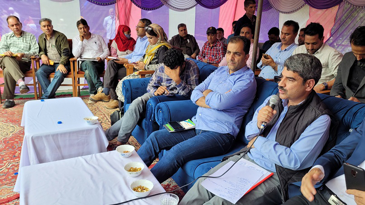 Dr Akramullah Tak, Mega Block Diwas, Panchayat Halqa Sugen, Budgam, Jammu And Kashmir, Jammu & Kashmir