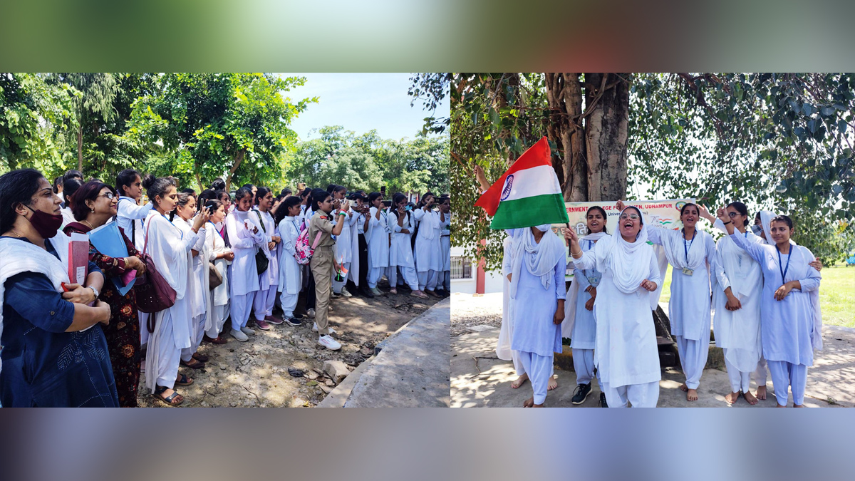 Azadi Ka Amrit Mahotsav, 75th Anniversary of Indian Independence, 75th years of Independence, Har ghar Tiranga, Kashmir, Jammu And Kashmir, Jammu & Kashmir, Kashmir Valley, Udhampur
