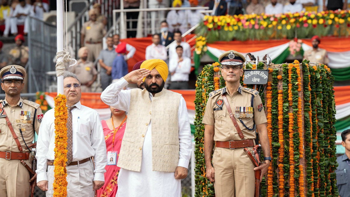 Bhagwant Mann, AAP, Aam Aadmi Party, AAP Punjab, Government of Punjab, Punjab Government, Punjab, Chief Minister Of Punjab,Azadi Ka Amrit Mahotsav, 75th Anniversary of Indian Independence, 75th years of Independence, Har ghar Tiranga, 75th Independence Day, Independence Day , Independence Day of India , Independence Day 2022, 76th Independence Day 2022