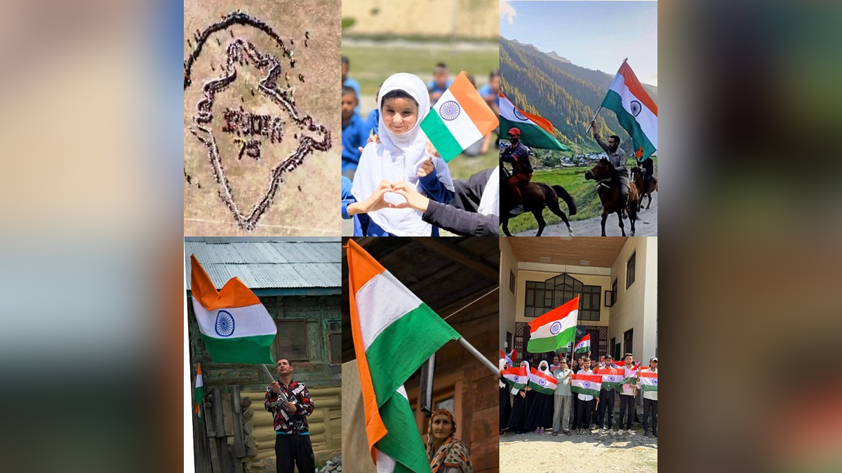 Azadi Ka Amrit Mahotsav, Azadi Ka Amrit Mahotsav, 75th Anniversary of Indian Independence, 75th years of Independence, Har ghar Tiranga, Kashmir, Jammu And Kashmir, Jammu & Kashmir, Kashmir Valley, Gurez