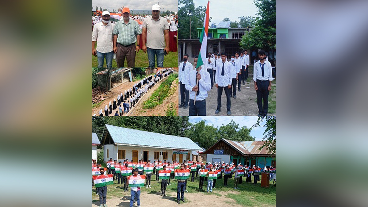 Azadi Ka Amrit Mahotsav, 75th Anniversary of Indian Independence, 75th years of Independence, Har ghar Tiranga, Ujjwal Bharat Ujjwal Bhavishya, Power @ 2047, Bijli Mahotsav, NHPC, JPDCL, Jammu, Kashmir, Jammu And Kashmir, Jammu & Kashmir, Kashmir Valley,Shopian