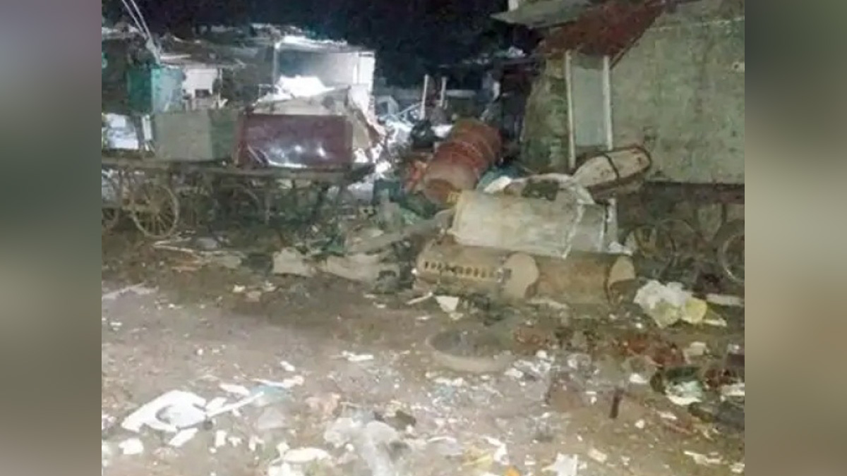 Hadsa India, Hadsa, Gujarat, Blast, Scrap Yard Blast