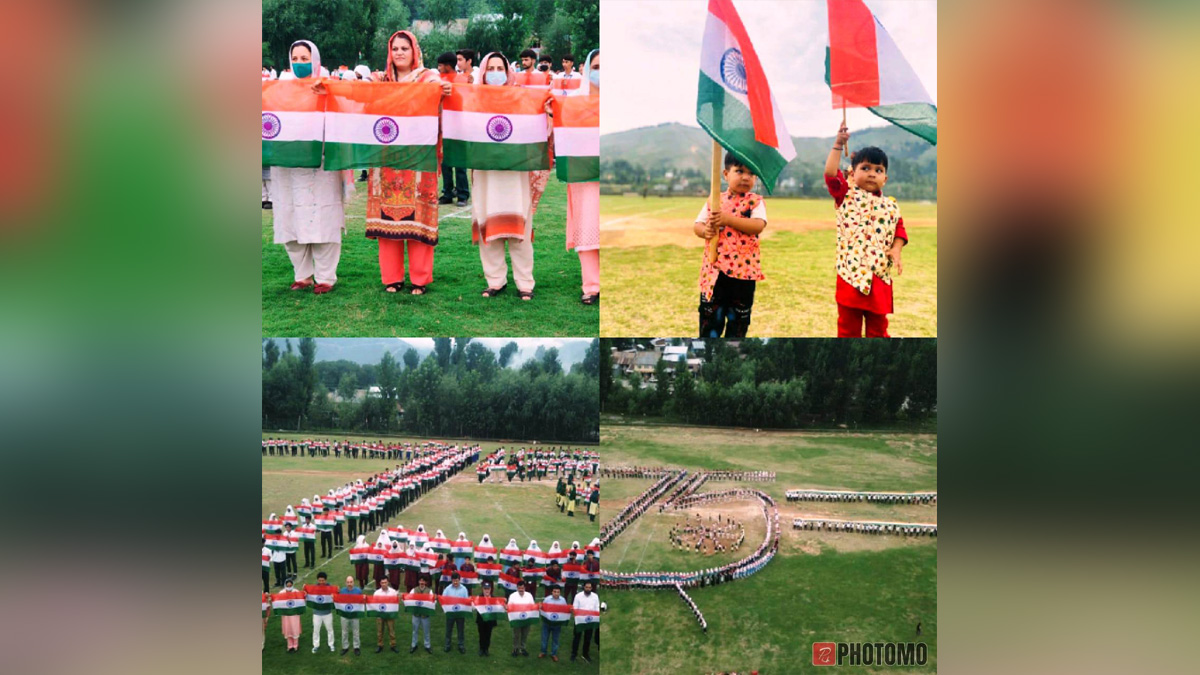 Azadi Ka Amrit Mahotsav, 75th Anniversary of Indian Independence, 75th years of Independence, Har ghar Tiranga, Kashmir, Jammu And Kashmir, Jammu & Kashmir, Kashmir Valley,Anantnag