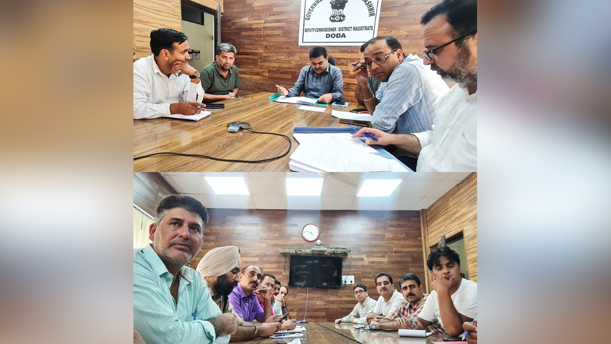 Dr Ravi Kumar Bharti, Additional Deputy Commissioner, Doda, Kashmir, Jammu And Kashmir, Jammu & Kashmir, Kashmir Valley