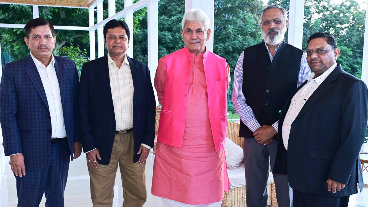 Manoj Sinha, Lieutenant Governor J&K, Raj Bhavan, Jammu, Srinagar, Kashmir, Jammu And Kashmir, Jammu & Kashmir