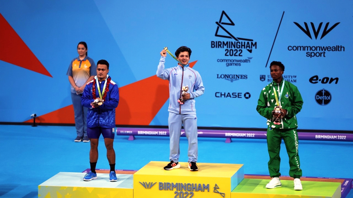 Jeremy Lalrinnunga, Weightlifter Jeremy Lalrinnunga, Weightlifter, Weightlifting, Commonwealth of Nations, Commonwealth Games News, Commonwealth Games Medal Winners, Commonwealth Games 2022, CWG 2022, CWG 2022 Birmingham, Birmingham, Mirabai Chanu