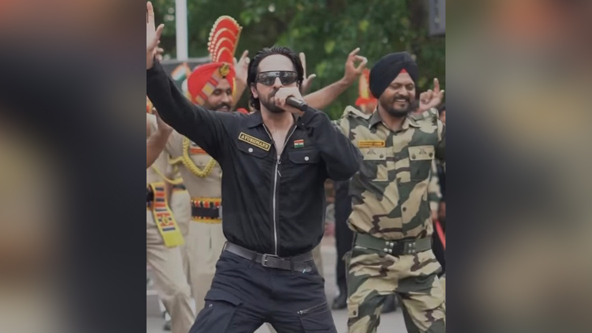 Ayushmann Khurrana, Bollywood, Entertainment, Mumbai, Actor, Cinema, Hindi Films, Movie, Mumbai News, Border Security Force, BSF