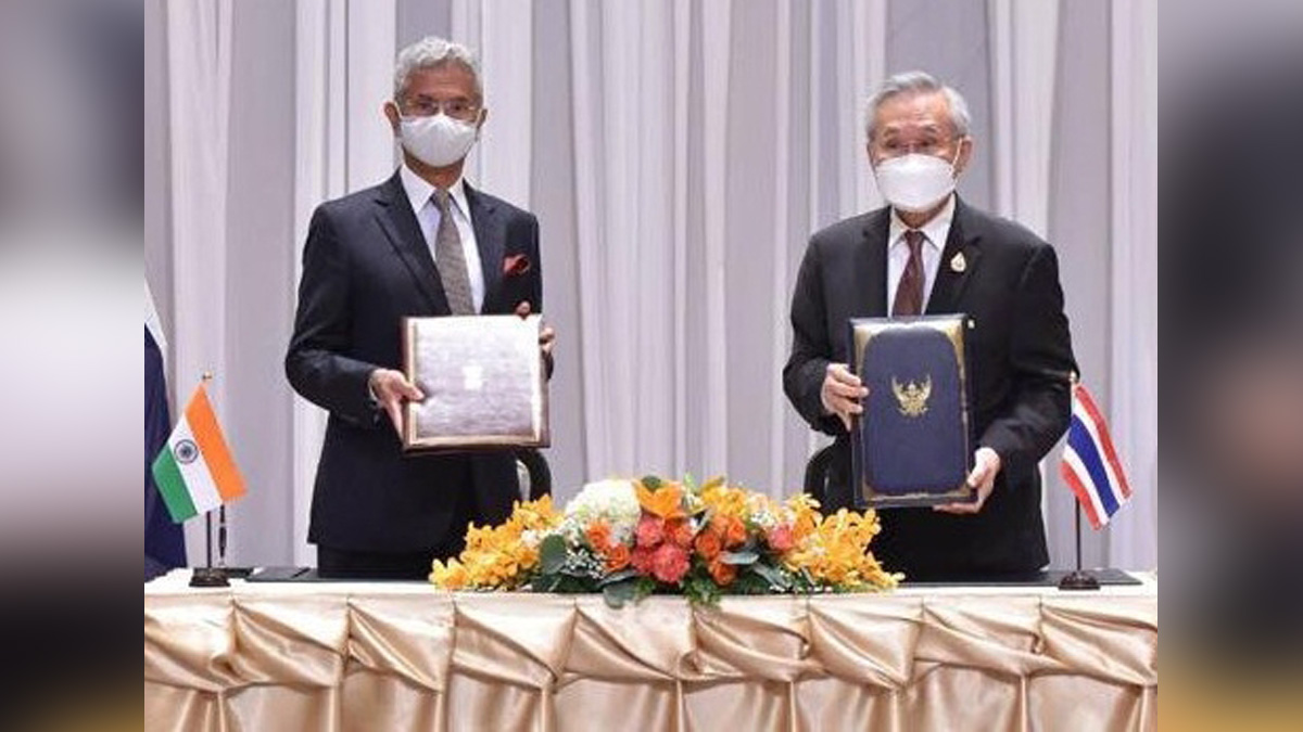 Subrahmanyam Jaishankar, BJP, Bharatiya Janata Party, Thai counterpart Don Pramudwinai