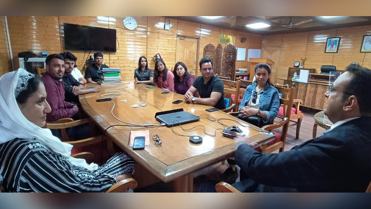 Saurabh Bhagat, Sourabh Bhagat, IMPARD, Kashmir, Jammu And Kashmir, Jammu & Kashmir, Institute of Management Public Administration and Rural Development, National Institute of Communication and Finance, NICF