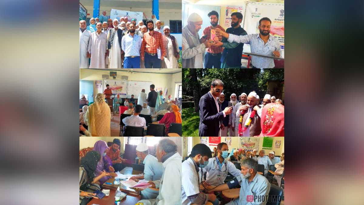 National Senior Citizens Day, National Senior Citizens Day-2022, Anantnag, Kashmir, Jammu And Kashmir, Jammu & Kashmir, District Administration Anantnag, Social Welfare Department Anantnag, Mohammad Yousuf Gorsi