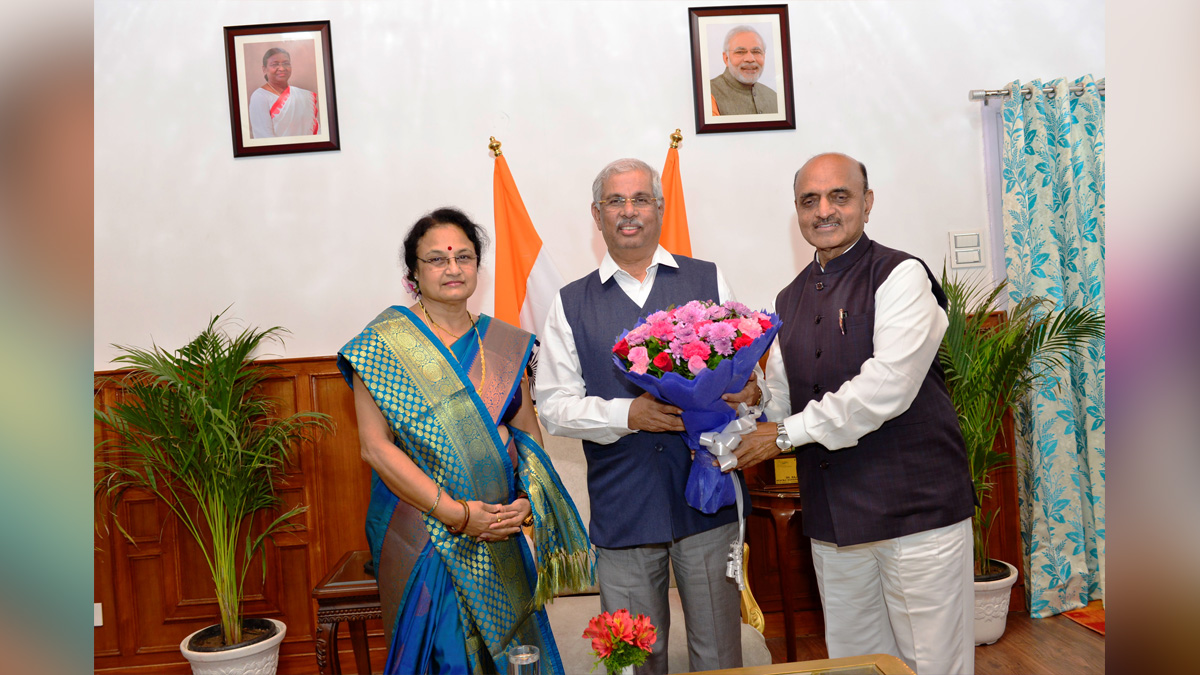 Dr Bhagwat Kishanrao Karad, BJP, Bharatiya Janata Party, Rajendra Vishwanath Arlekar, Himachal Pradesh, Himachal, BJP Himachal, Shimla, Raj Bhawan