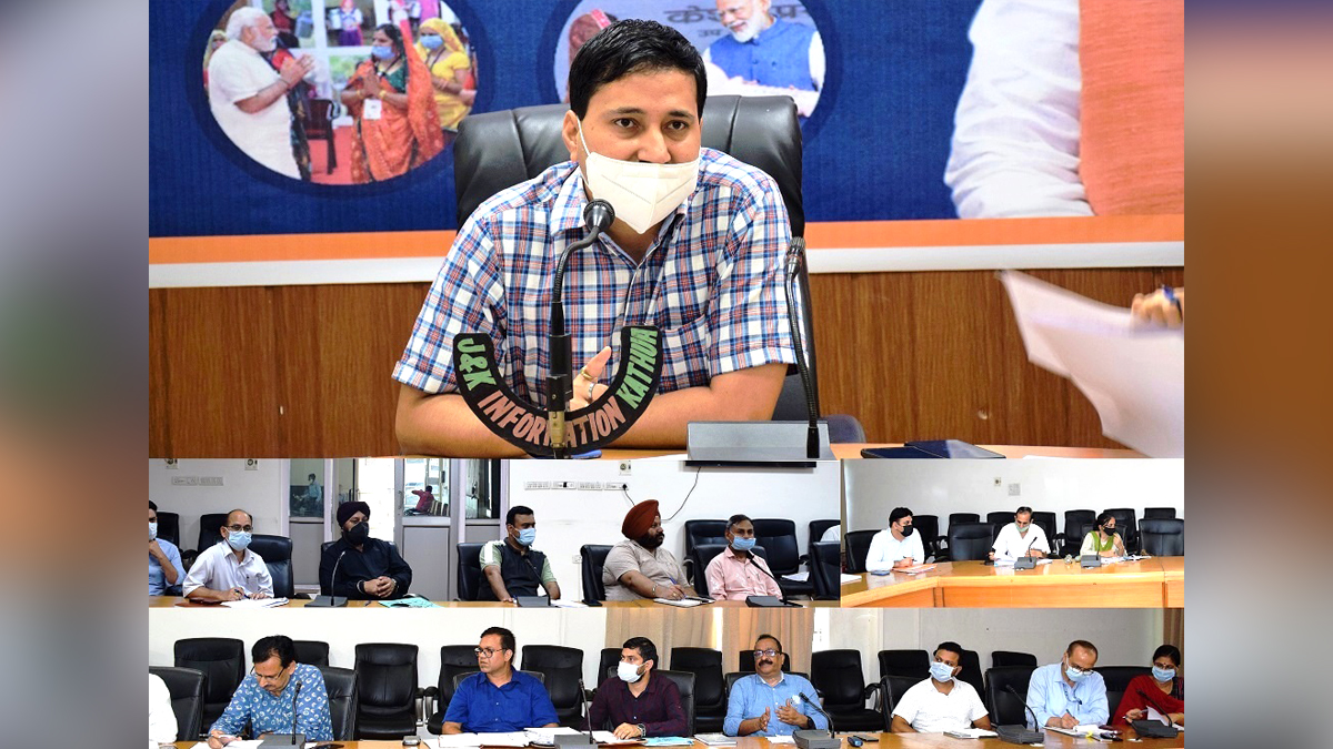 Kathua, DDC Kathua, District Development Commissioner Kathua, Rahul Pandey, Kashmir, Jammu And Kashmir, Jammu & Kashmir, District Administration Kathua