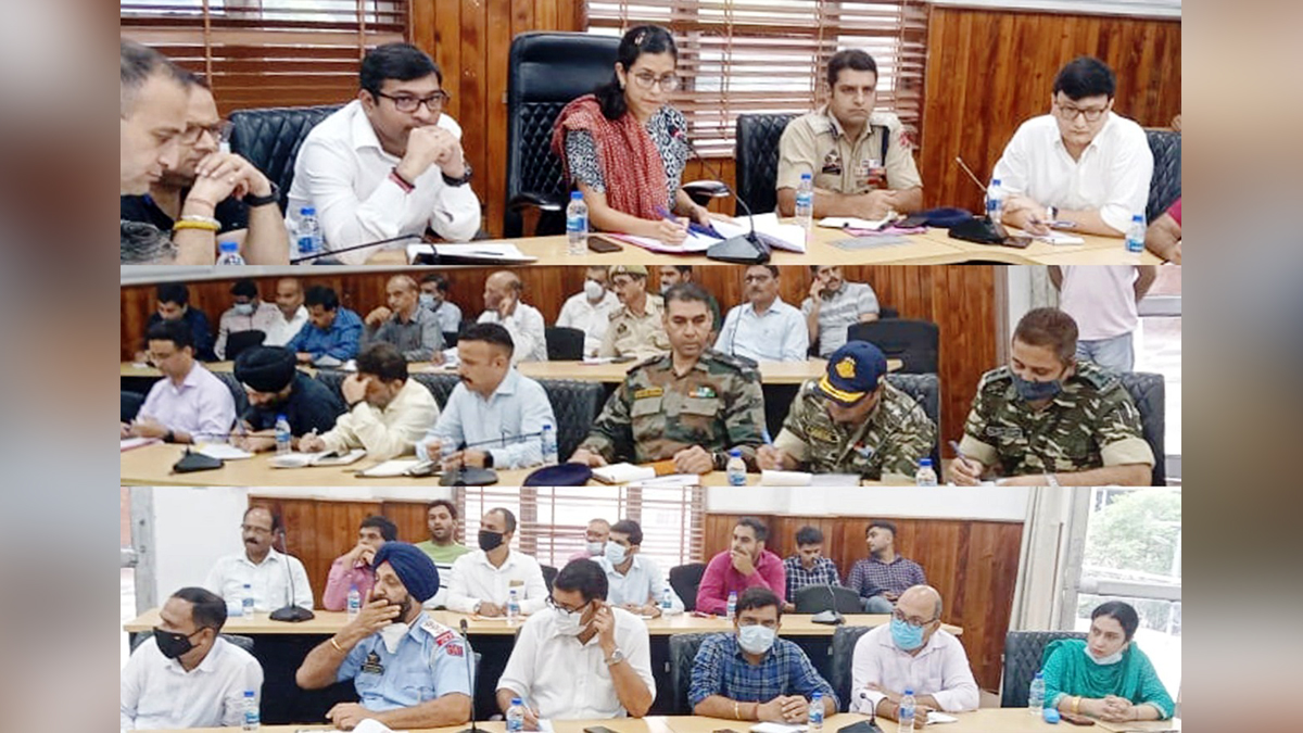 Jammu, Avny Lavasa, Deputy Commissioner Jammu, Kashmir, Jammu And Kashmir, Jammu & Kashmir, District Administration Jammu