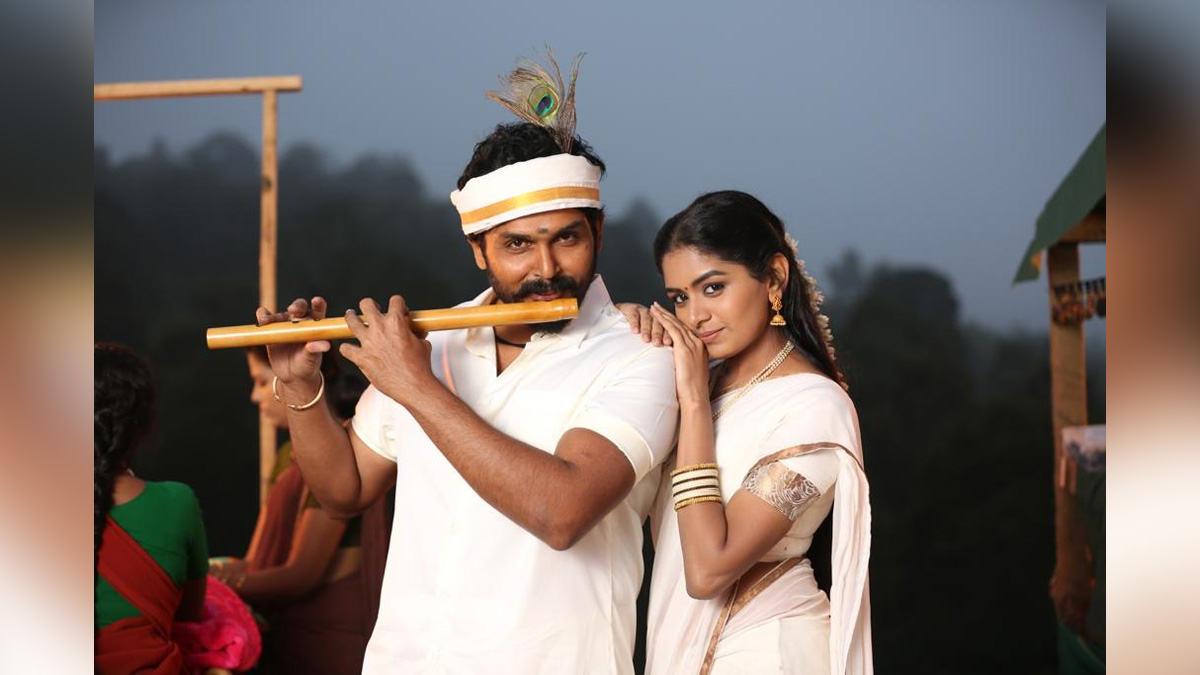 Tollywood, Review, M Muthaiah, Karthi, Aditi Shankar, Raj Kiran, Prakash Raj, Saranya Ponvannan, Karunas, Soori, Vadivukkarasi, RK Suresh, Viruman