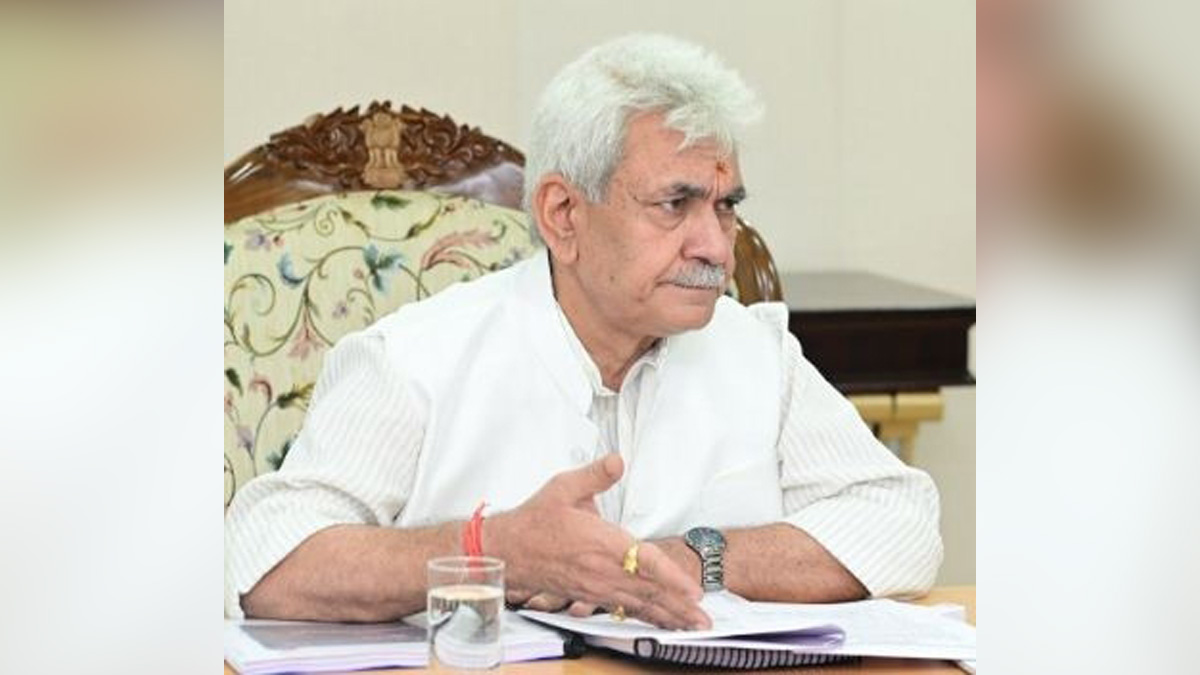 Manoj Sinha, Lieutenant Governor J&K, Raj Bhavan, Jammu, Srinagar, Kashmir, Jammu And Kashmir, Jammu & Kashmir, Ujala Cygnus Kashmir Superspeciality Hospital