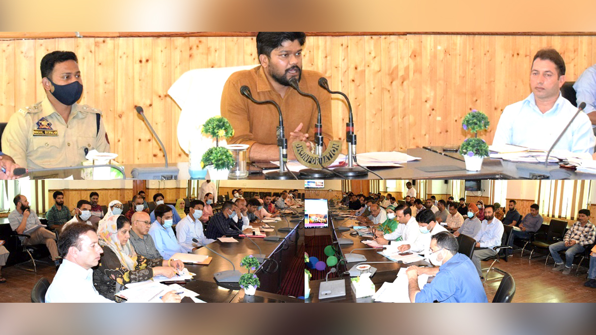 Ganderbal, Deputy Commissioner Ganderbal, Shyambir, Kashmir, Jammu And Kashmir, Jammu & Kashmir, District Administration Ganderbal, District Coordination Committee, JKIGRAMS