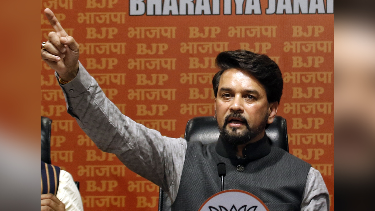 Anurag Thakur, Anurag Singh Thakur, BJP, Bharatiya Janata Party, Minister of Information and Broadcasting