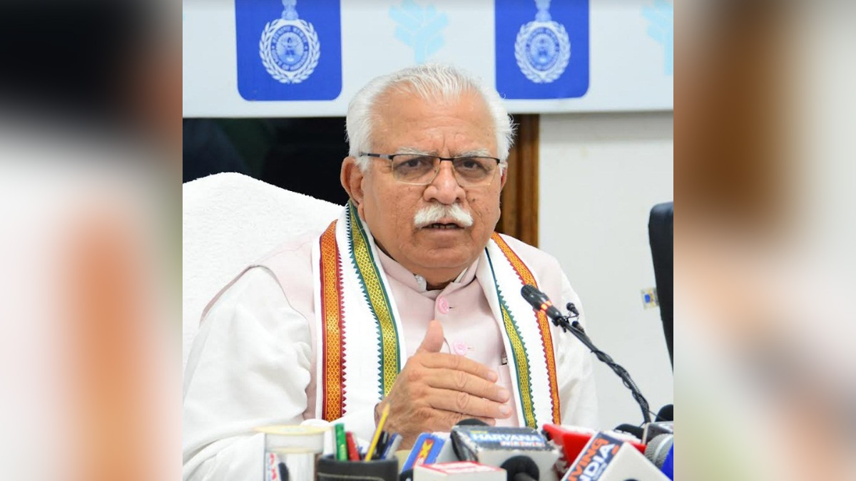 Manohar Lal Khattar, Haryana, Bharatiya Janata Party, BJP, Haryana Chief Minister, Chief Minister of Haryana, Sewage Treatment Plants, STPs