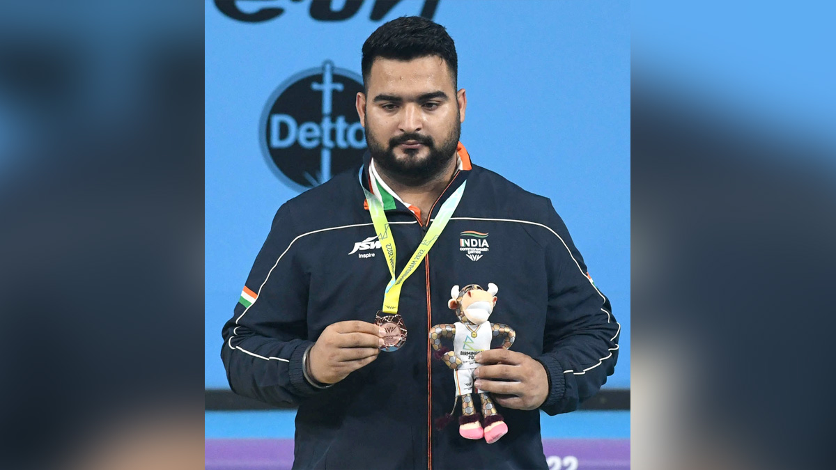 Commonwealth Games 2022, Commonwealth of Nations, Commonwealth Games News, Commonwealth Games Medal Winners, CWG 2022, CWG 2022 Birmingham, Birmingham, Sports News, Lovepreet Singh, Heavyweight Weightlifter, Bronze Medal