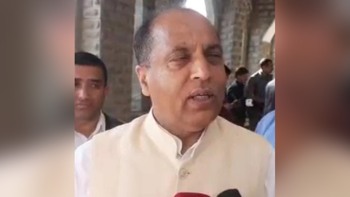 Jai Ram Thakur, Himachal Pradesh, Himachal, Bharatiya Janata Party, BJP, BJP Himachal, Shimla, Chief Minister of Himachal Pradesh, BJP Himachal Pradesh