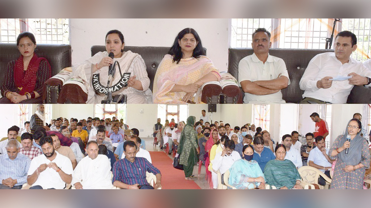 Udhampur, DDC Udhampur, District Development Commissioner Udhampur, Krittika Jyotsna, Kashmir, Jammu And Kashmir, Jammu & Kashmir, Block Diwas, Jan Abhiyan Camp, Jan Abhiyan, Jan Sunvayi, Jan Abhiyan, Jan Adhikar, Awami Muhim, Jan Abhiyan Program, Mega Block Diwas, Weekly Block Diwas