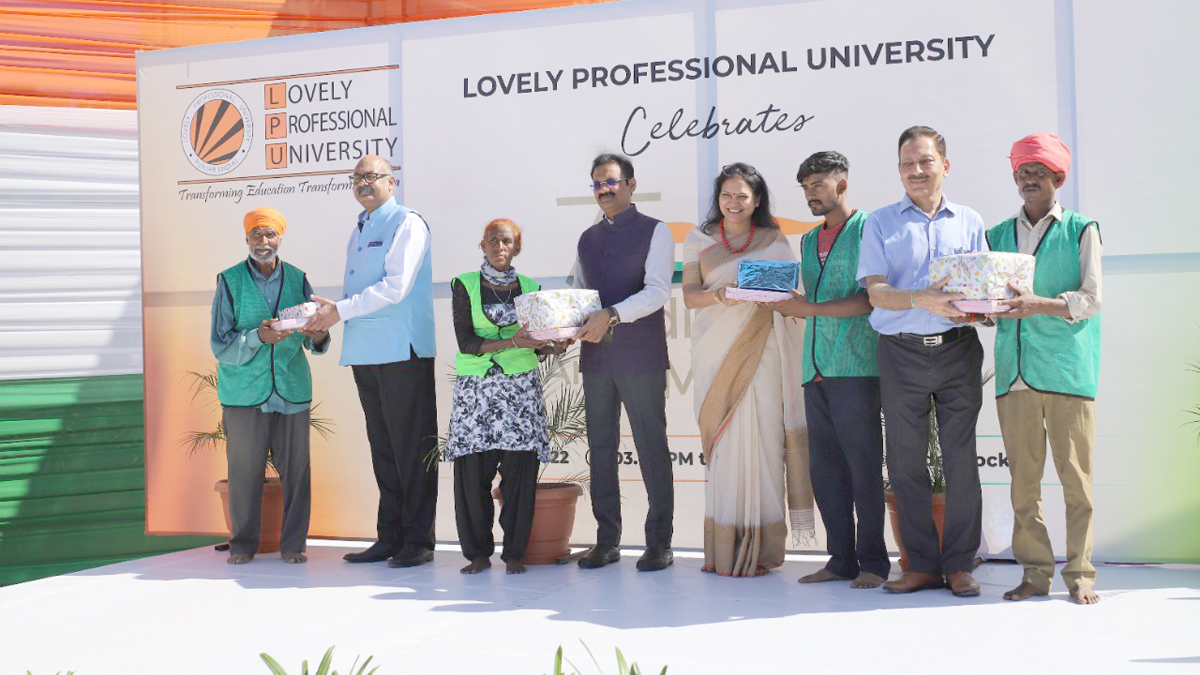 LPU celebrates ‘Azadi ka Amrit Mahotsav’ uniquely