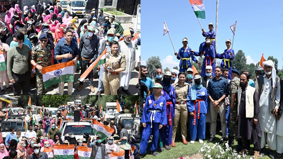 Shopian, DDC Shopian, District Development Commissioner Shopian, Sachin Kumar Vaishya, Kashmir, Jammu And Kashmir, Jammu & Kashmir, District Administration Shopian, Azadi Ka Amrit Mahotsav, 75th Anniversary of Indian Independence, 75th years of Independence, Har ghar Tiranga, Har Ghar Tiranga