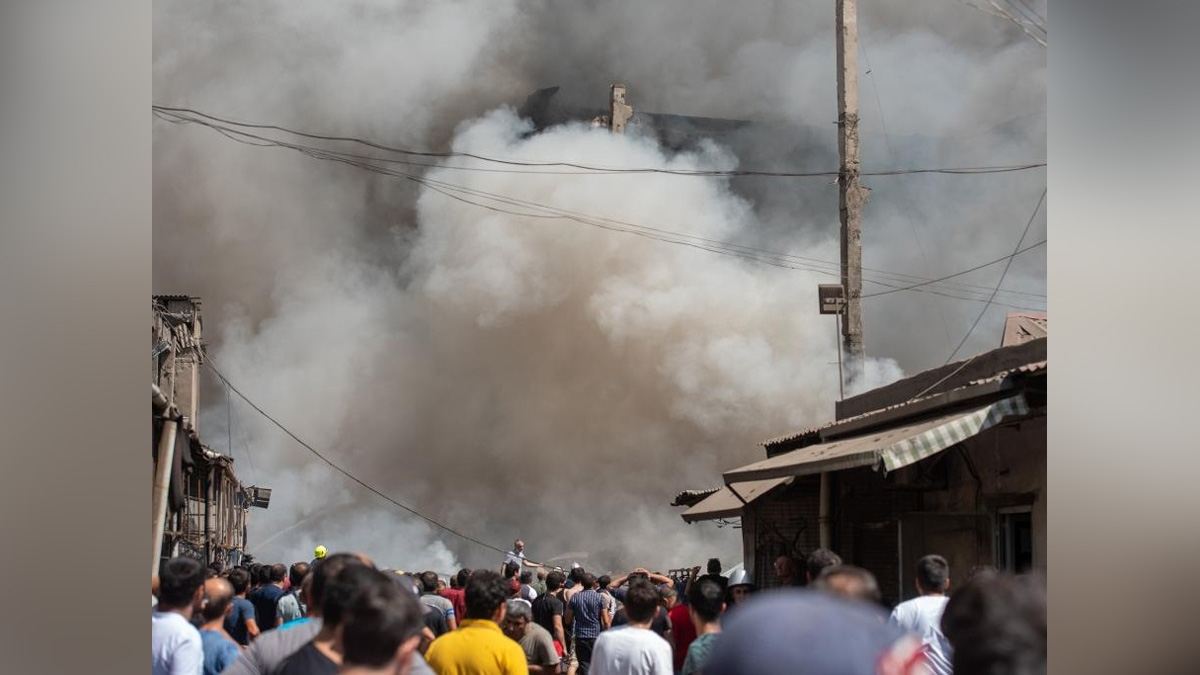 Crime News World, Crime News, Armenian, Yerevan, Blast, Shopping Mall