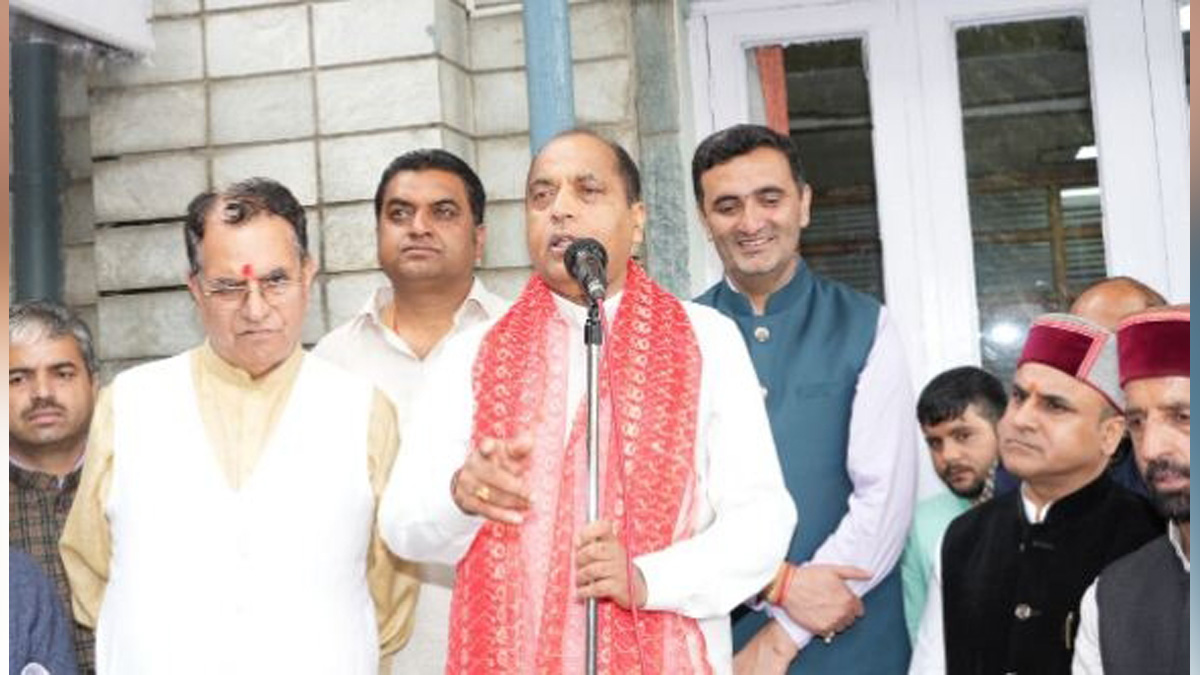 Jai Ram Thakur, Himachal Pradesh, Himachal, Bharatiya Janata Party, BJP, BJP Himachal, Shimla, Chief Minister of Himachal Pradesh, BJP Himachal Pradesh