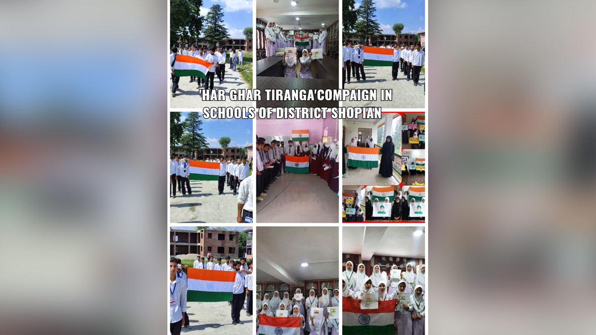 Azadi Ka Amrit Mahotsav, 75th Anniversary of Indian Independence, 75th years of Independence, Har ghar Tiranga, Kashmir, Jammu And Kashmir, Jammu & Kashmir, Kashmir Valley