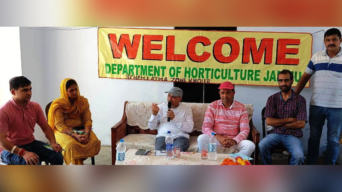 Horticulture, Horticulture Department, Director Horticulture Jammu, C. L Sharma, Jammu, Kashmir, Jammu And Kashmir, Jammu & Kashmir