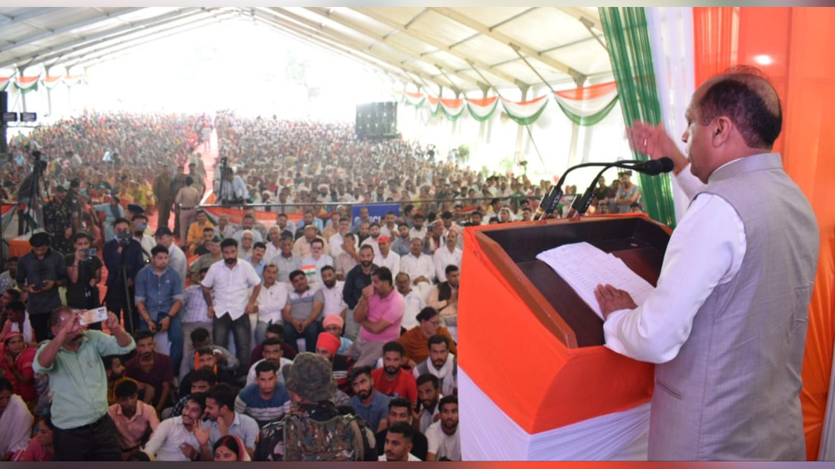 Jai Ram Thakur, Himachal Pradesh, Himachal, Bharatiya Janata Party, BJP, BJP Himachal, Shimla, Chief Minister of Himachal Pradesh, BJP Himachal Pradesh, Pradhan Mantri Gram Sadak Yojna