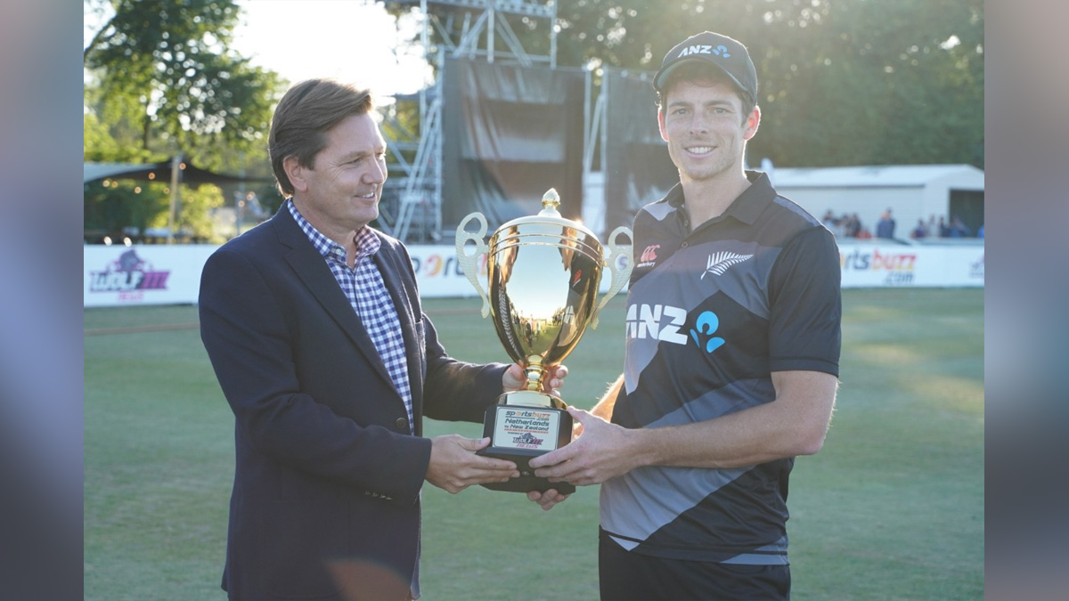 Sports News, Cricket, Cricketer, Player, Bowler, Batsman, Mitchell Santner, Daryl Mitchell, New Zealand Vs Netherlands, 2nd T20I