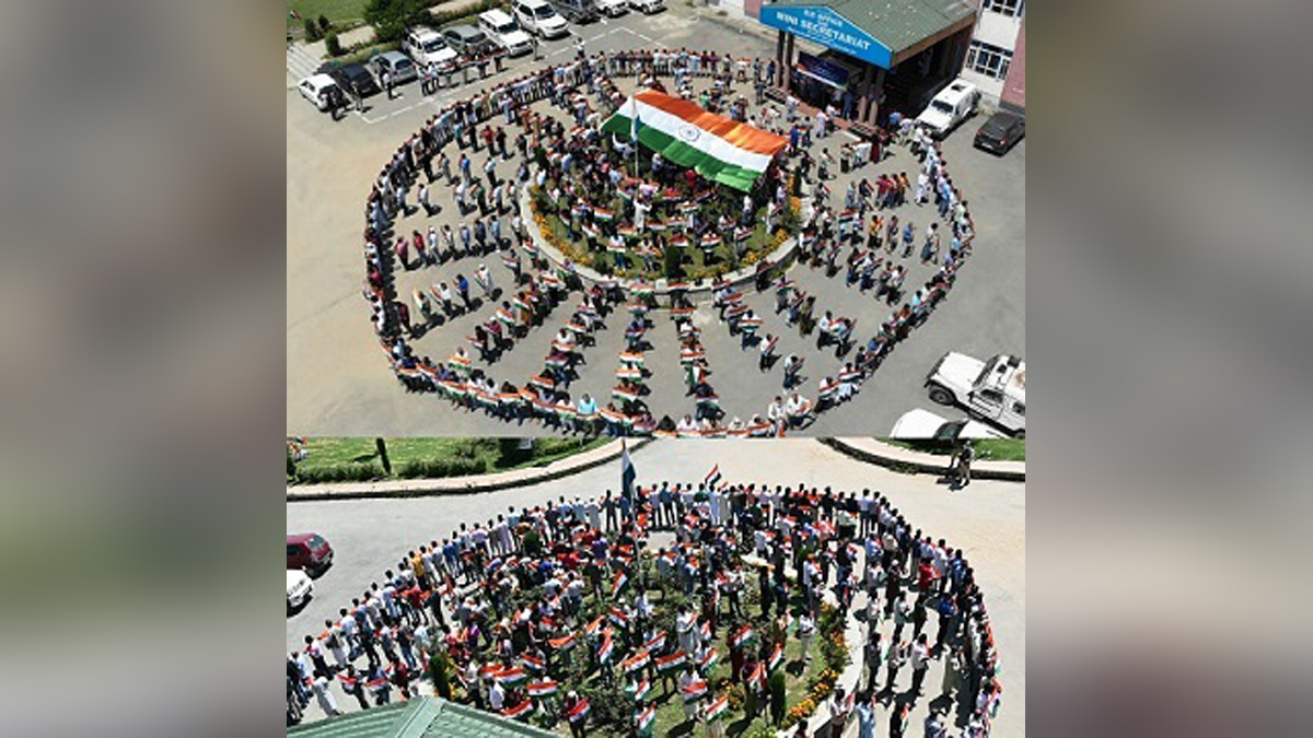 Kulgam, Azadi Ka Amrit Mahotsav, 75th Anniversary of Indian Independence, 75th years of Independence, Har ghar Tiranga, Kashmir, Jammu And Kashmir, Jammu & Kashmir, Kashmir Valley, Har Ghar Tiranga