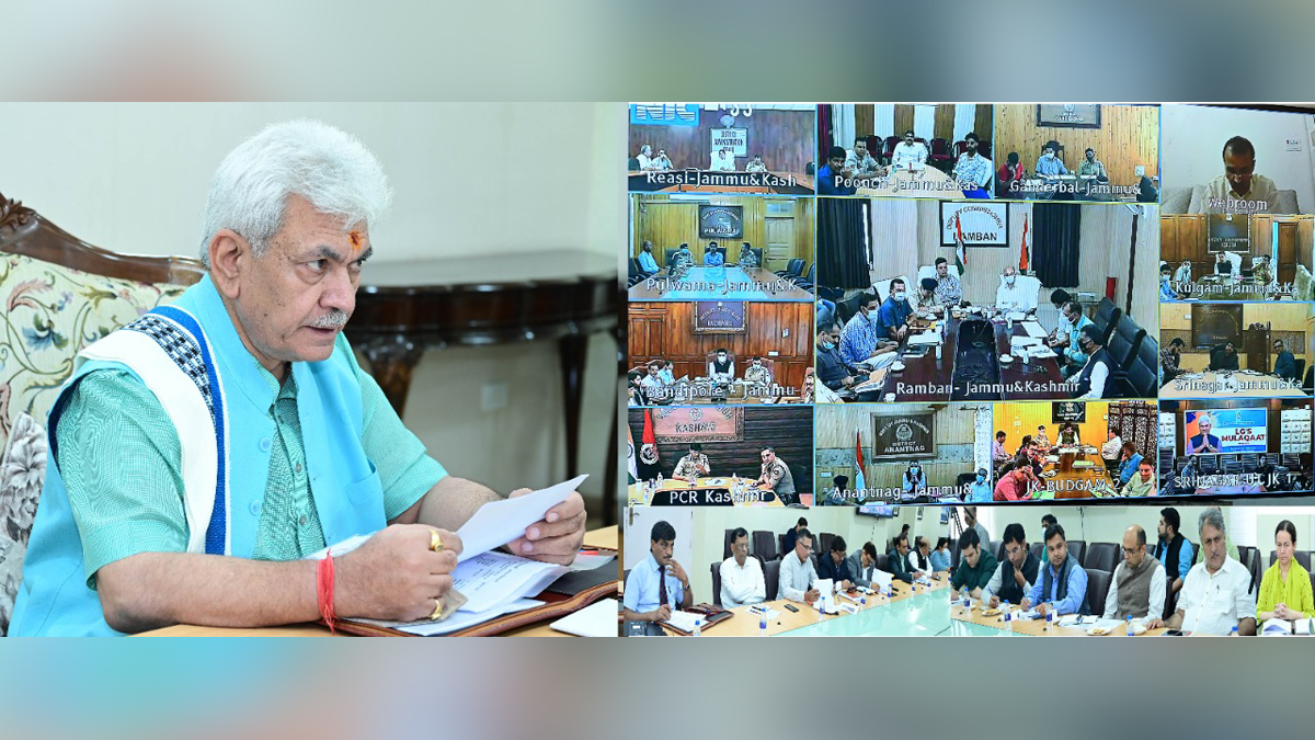 Manoj Sinha, Lieutenant Governor J&K, Raj Bhavan, Jammu, Srinagar, Kashmir, Jammu And Kashmir, Jammu & Kashmir