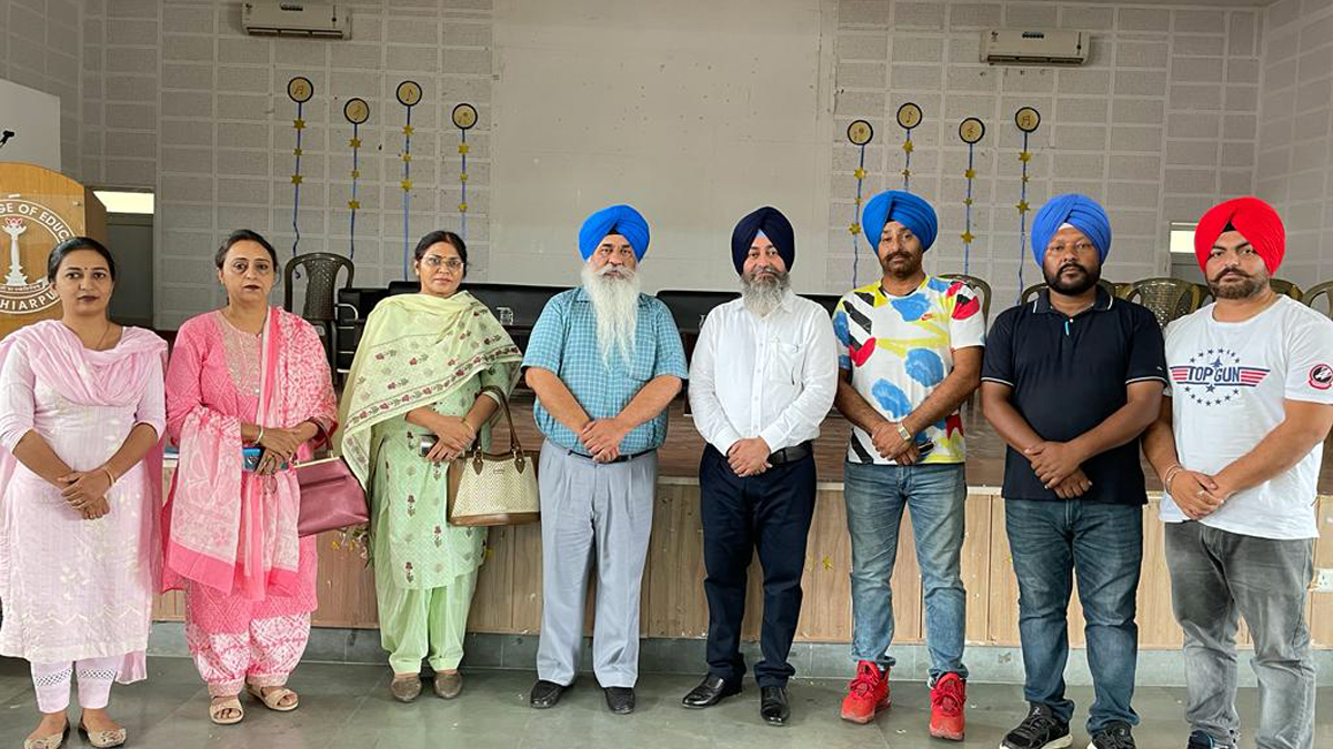 District Tournament Committee, Gursharan Singh, Hoshiarpur