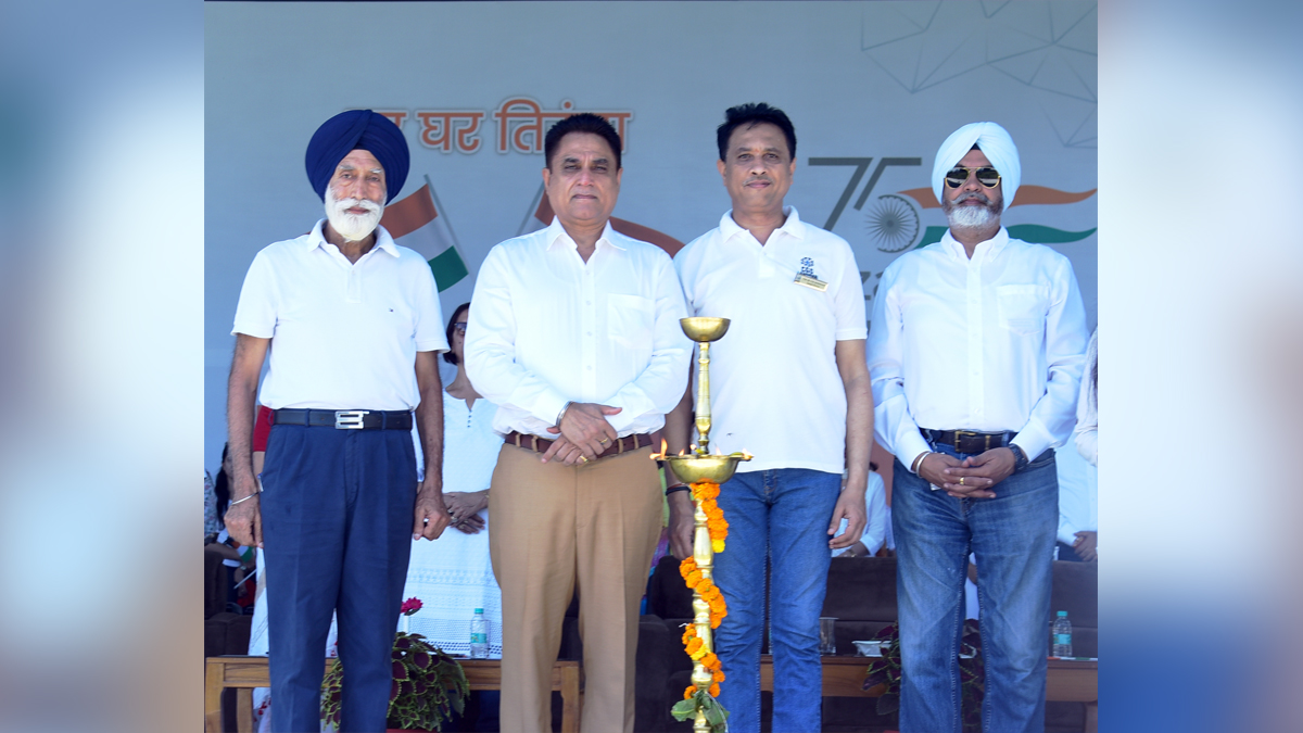 CGC Landran, Landran, Chandigarh Group Of Colleges, Satnam Singh Sandhu, Rashpal Singh Dhaliwal, Azadi Ka Amrit Mahotsav, 75th Anniversary of Indian Independence, 75th years of Independence, Har ghar Tiranga