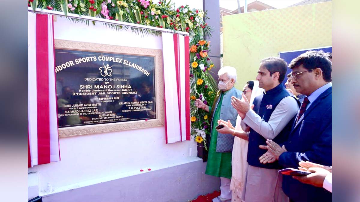 Manoj Sinha, Lieutenant Governor J&K, Raj Bhavan, Jammu, Srinagar, Kashmir, Jammu And Kashmir, Jammu & Kashmir