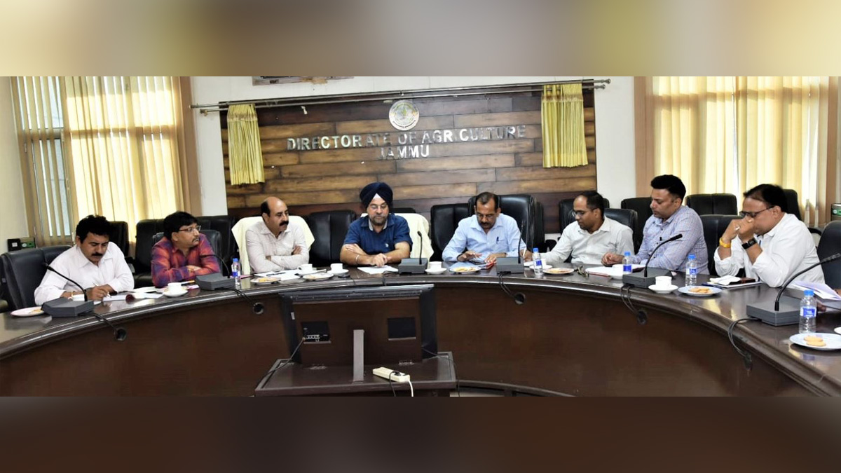 Agriculture, Director Agriculture Jammu, A. S. Reen, Jammu, Jammu And Kashmir, Jammu & Kashmir, Kashmir Valley