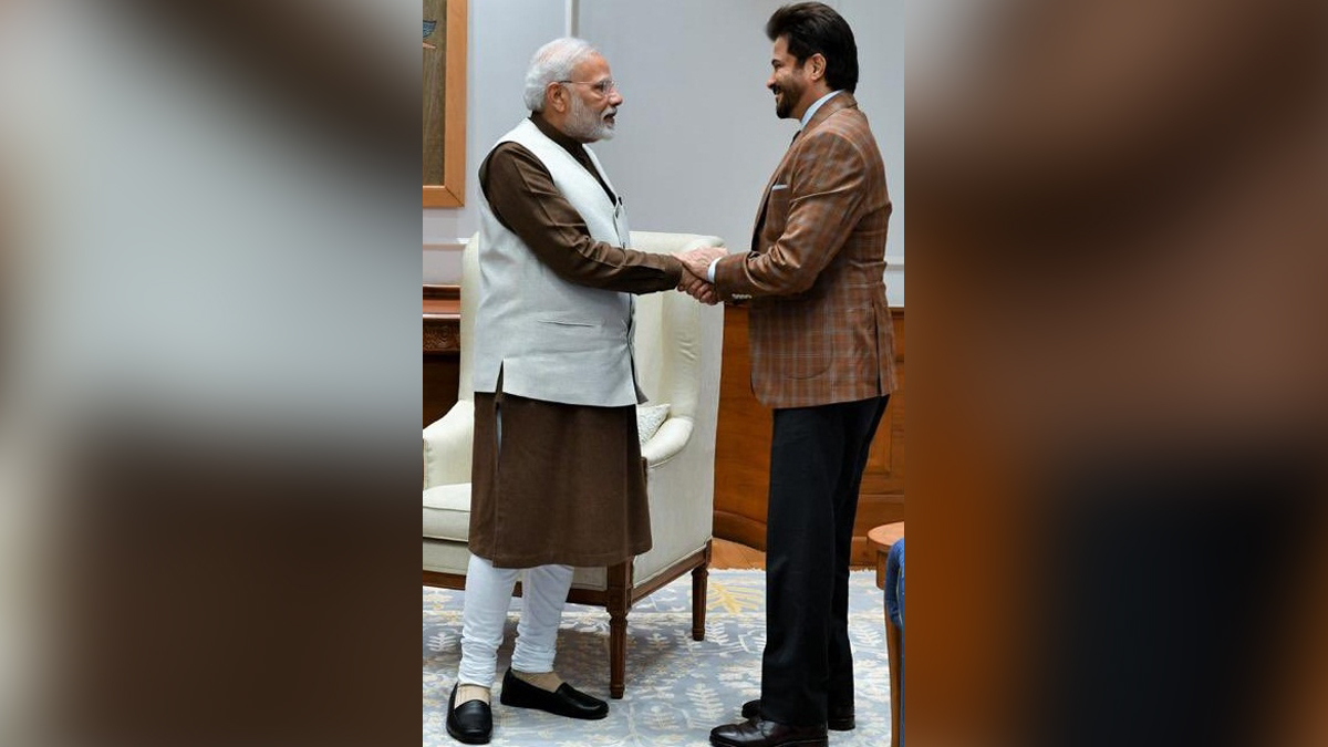 Bollywood, Entertainment, Mumbai, Actor, Cinema, Hindi Films, Movie, Mumbai News, Anil Kapoor, Prime Minister Narendra Modi, Narendra Modi Birthday