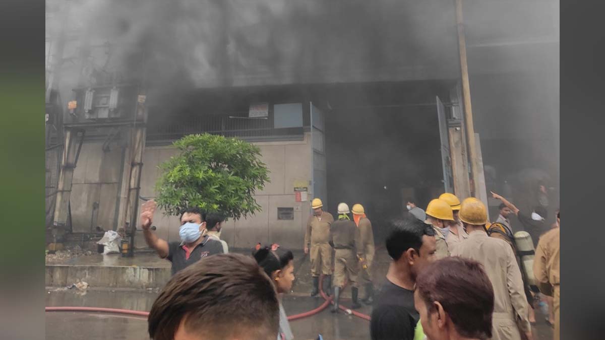 Hadsa, New Delhi, New Delhi Factory Fire, Factory Fire NEw Delhi, Factory Fire News, Factory Fire News Today
