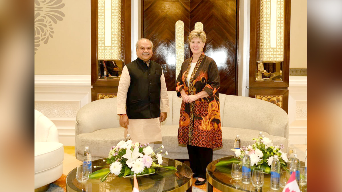 Narendra Singh Tomar, Union Agriculture & Farmers Welfare Minister, BJP, Bharatiya Janata Party, Bali, Indonesia, Marie Claude Bibeau, Tim Ayres