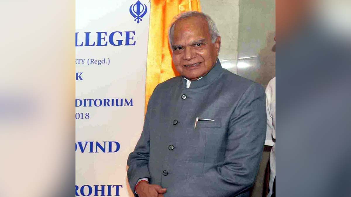 Banwari Lal Purohit, Banwarilal Purohit, Governor of Punjab, Punjab Governor, Punjab Raj Bhavan, Assembly session