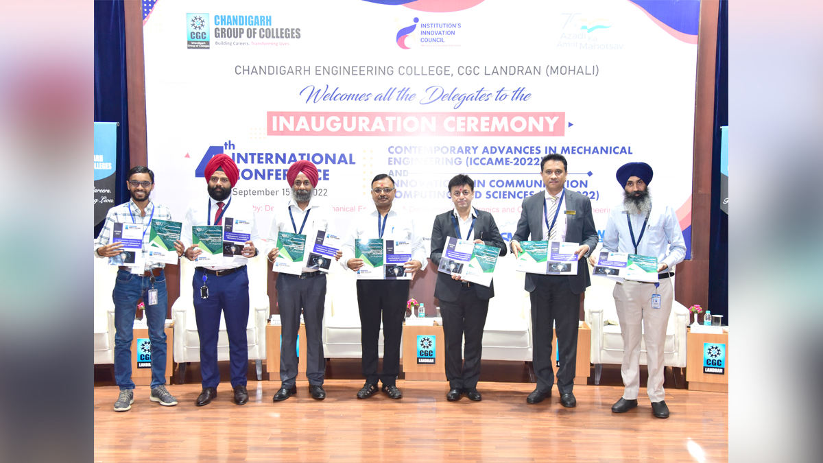 CGC Landran, Landran, Chandigarh Group Of Colleges, Satnam Singh Sandhu, Rashpal Singh Dhaliwal, Engineers’ Day
