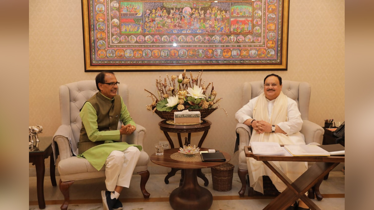 Shivraj Singh Chouhan, Shivraj Chauhan, Madhya Pradesh Chief Minister, Bhopal, Madhya Pradesh, BJP, Bharatiya Janata Party, Jagat Prakash Nadda, JP Nadda, BJP President