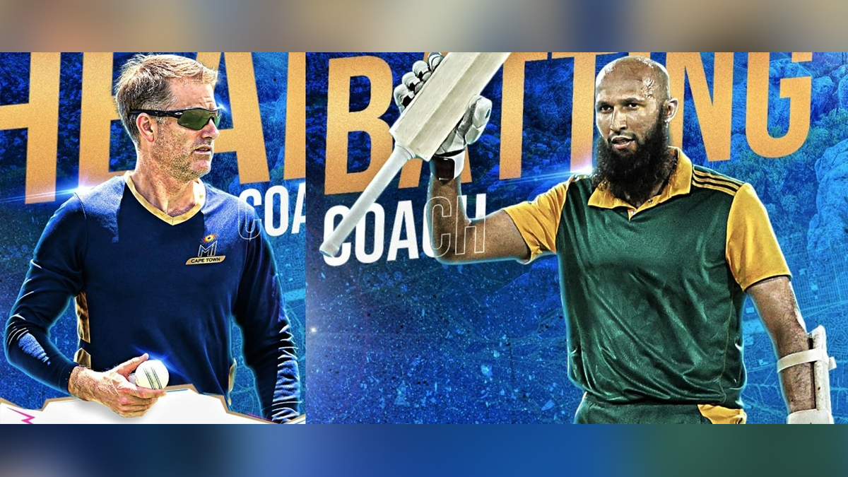 Sports News, Cricket, Cricketer, Player, Bowler, Batsman, MI Cape Town, Simon Katich, Simon Katich Head Coach, Hashim Amla, Hashim Amla Batting Coach