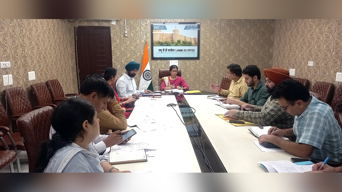 Jammu, Avny Lavasa, Deputy Commissioner Jammu, Kashmir, Jammu And Kashmir, Jammu & Kashmir, District Administration Jammu