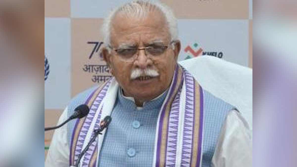 Manohar Lal Khattar, Haryana, Bharatiya Janata Party, BJP, Haryana Chief Minister, Chief Minister of Haryana, Sutlej amuna Link, SYL
