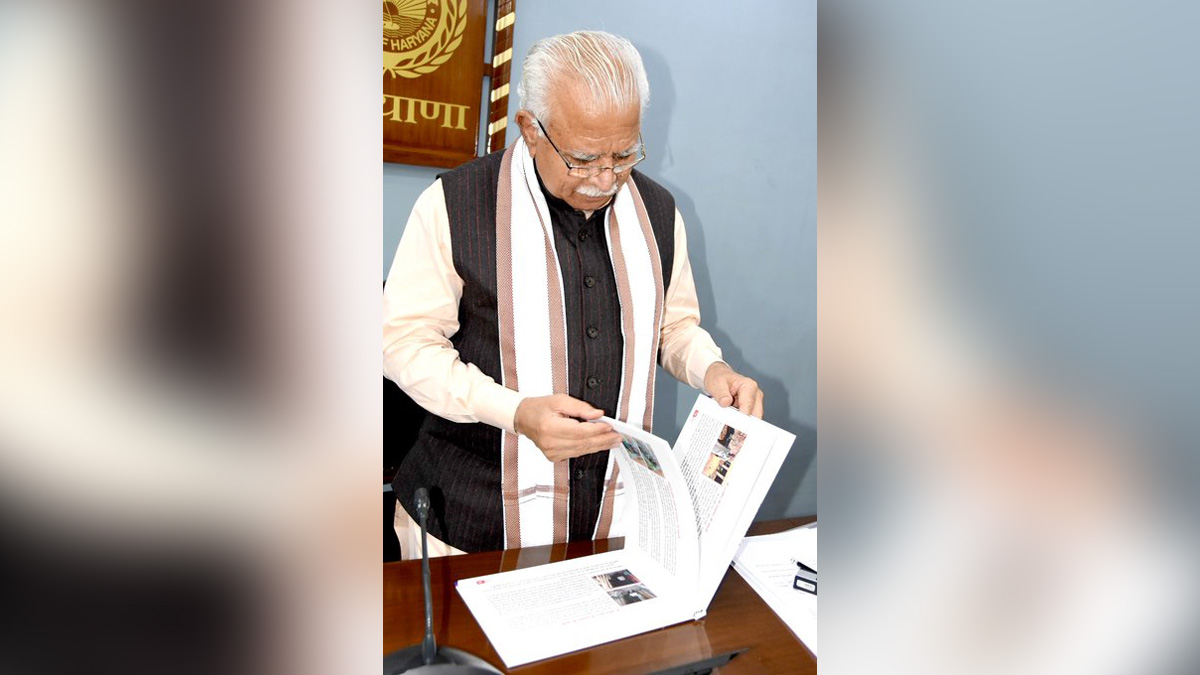 Manohar Lal Khattar, Haryana, Bharatiya Janata Party, BJP, Haryana Chief Minister, Chief Minister of Haryana